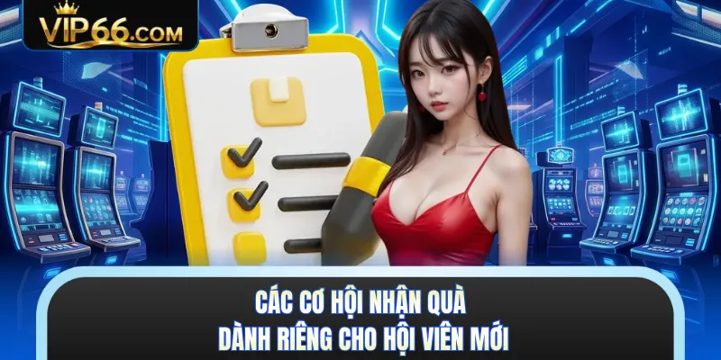Các cơ hội nhận quà dành riêng cho hội viên mới